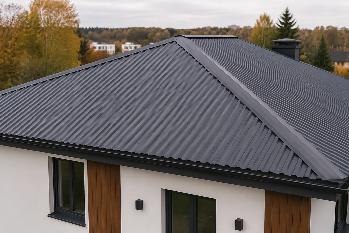 Монтаж кровли из профнастила — RoofBuy