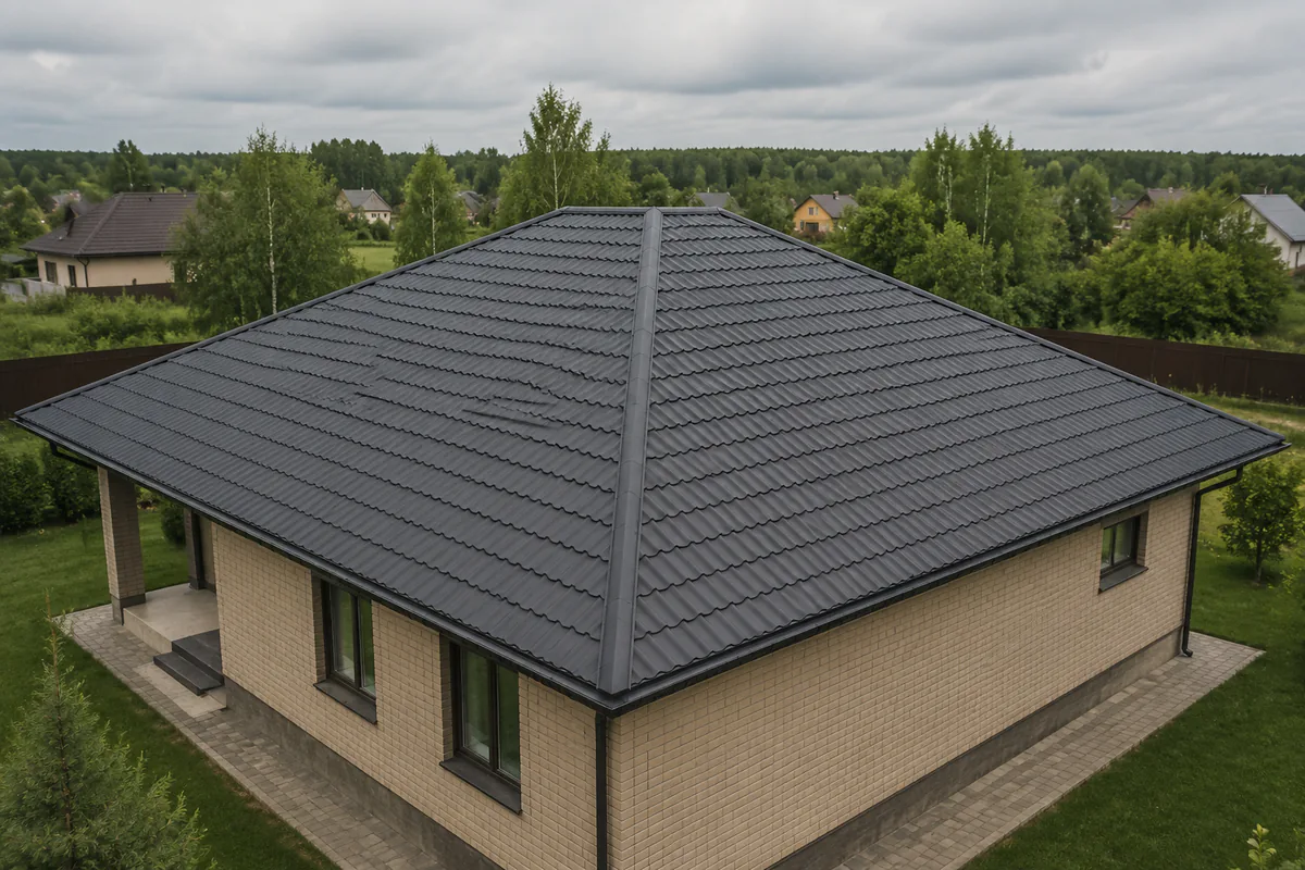 Монтаж вальмовой крыши — RoofBuy